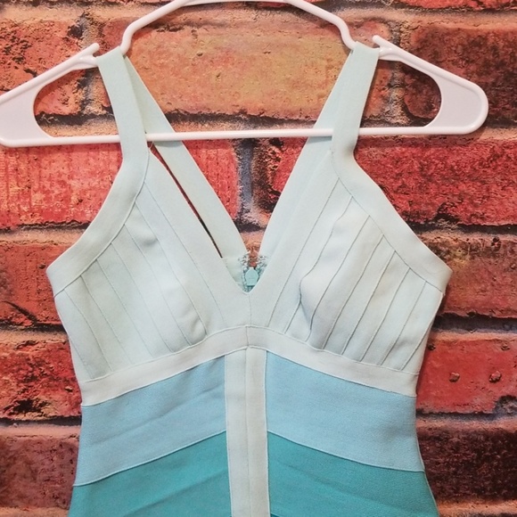 2b Bebe Bandage Mini Dress - Picture 4 of 4